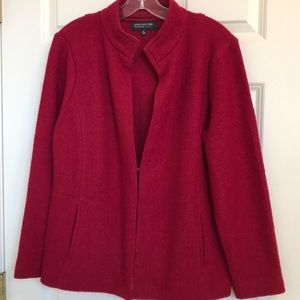 Jones New York merino wool jacket